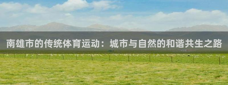 风速体育cba直播：南雄市的传统体育运动：城市与自然的和谐共生之路